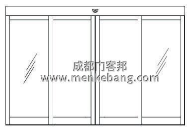 成都自動感應門公司,玻璃感應門多少錢一平方
