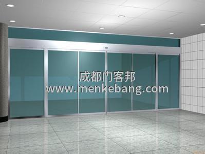 自動門玻璃壞了更換多少錢,成都自動門感應門壞了維修